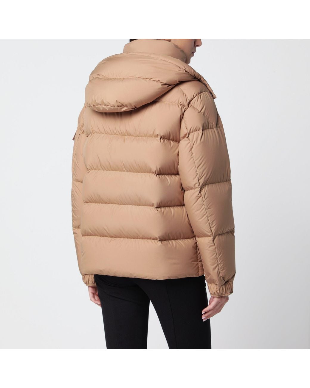 Moncler Natural Maya 70 Short Down Jacket