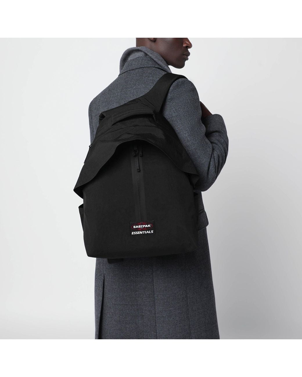 Fear Of God Black Essentials Nylon Backpack for men