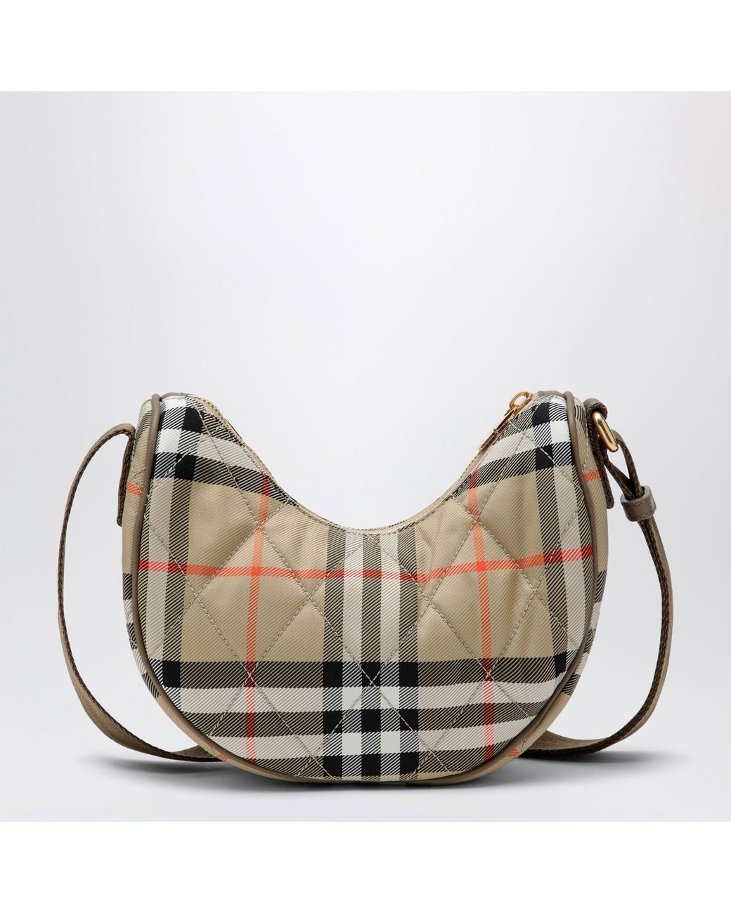 Borsa A Tracolla Horseshoe di Burberry in Gray