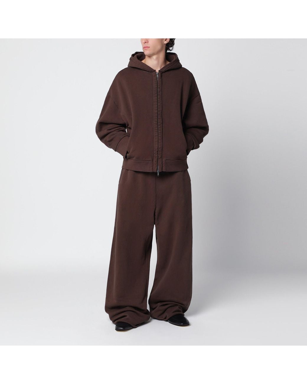 Entire studios Brown Thermal Hood V2 Hoodie for men