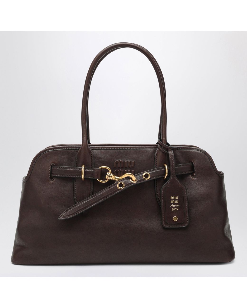 Miu Miu Black Aventure Large Bag
