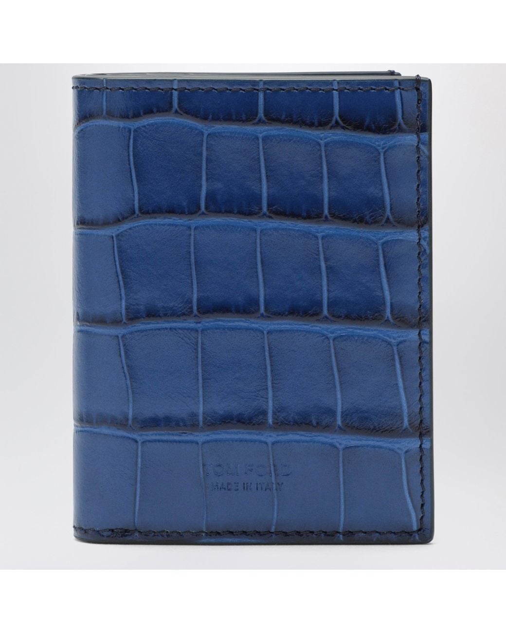 Tom Ford Blue Book-Style Card Holder for men