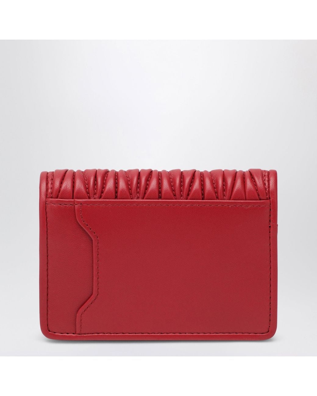 Miu Miu Red Card Holder
