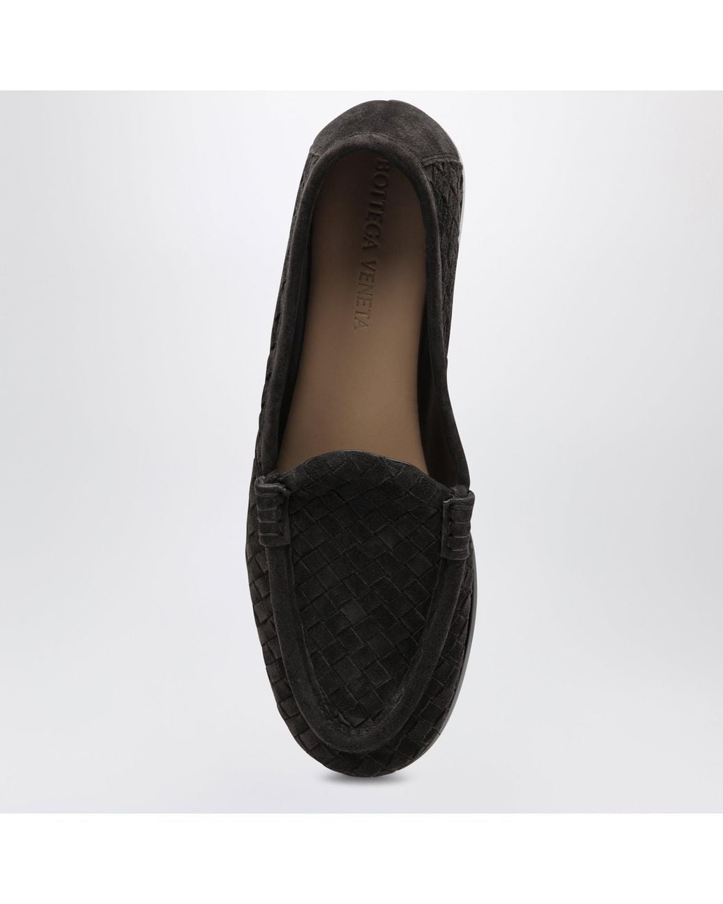 Bottega Veneta Black Espresso Silenzio Loafers