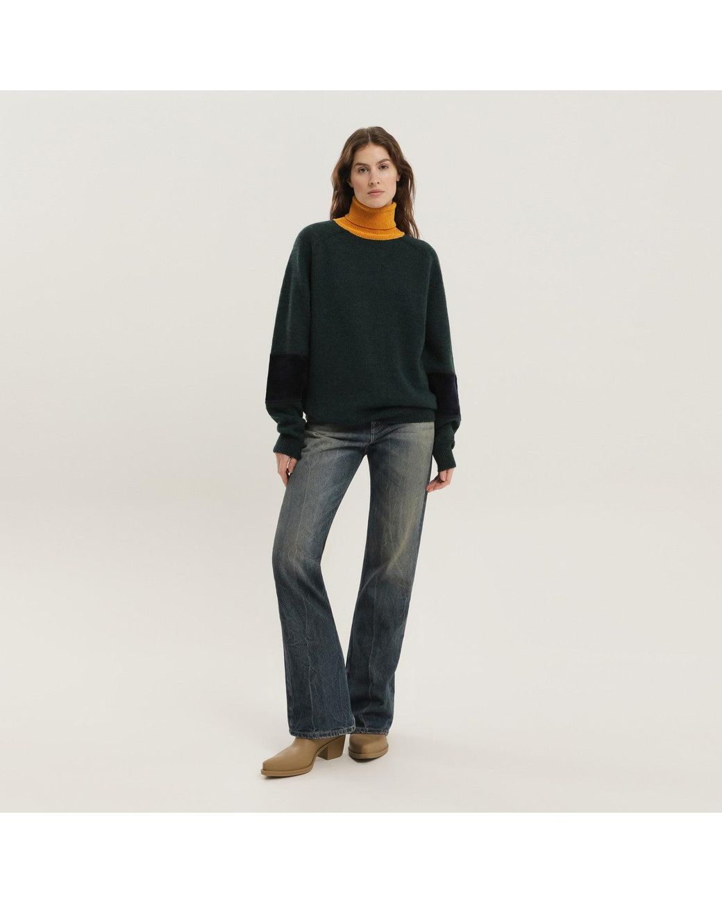 1989 STUDIO Black And Turtleneck Sweater
