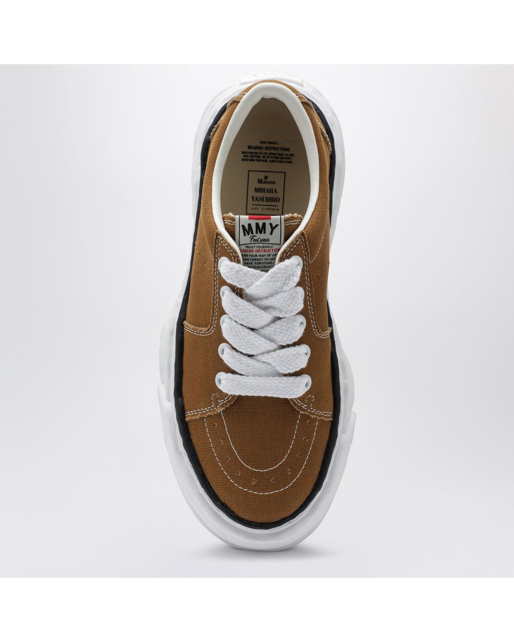 Maison Mihara Yasuhiro Brown Eric Sneaker for men
