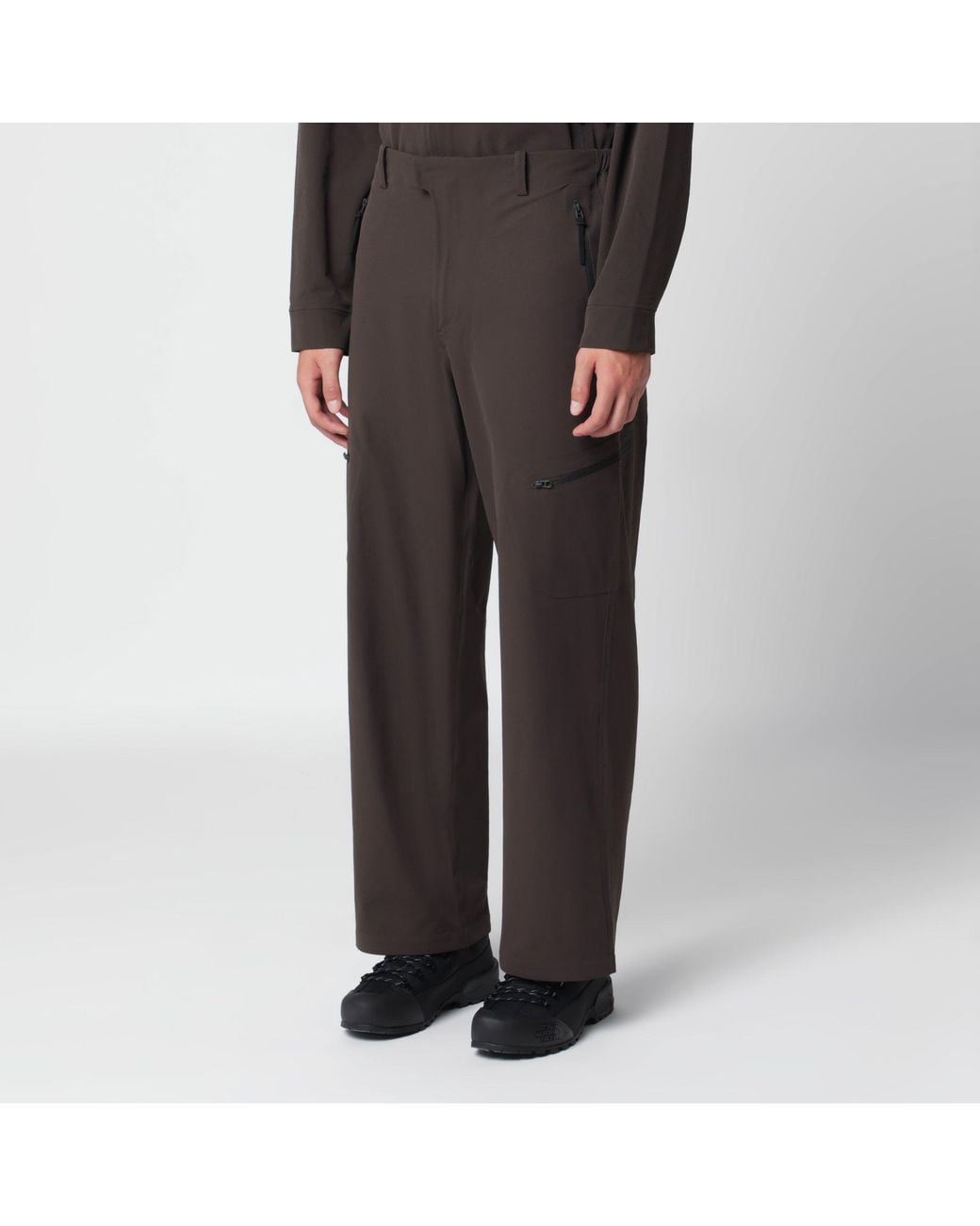Hiking Patrol Black Slate Trousers for men