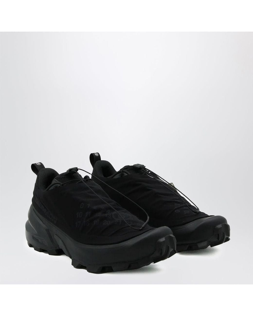 MM6 MAISON MARGIELA X SALOMON Black Sneakers/Asphalt for men