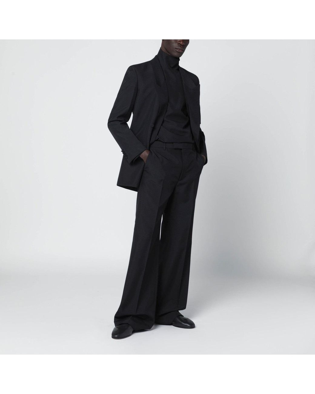Gucci Black Double-Breasted Jacket for men