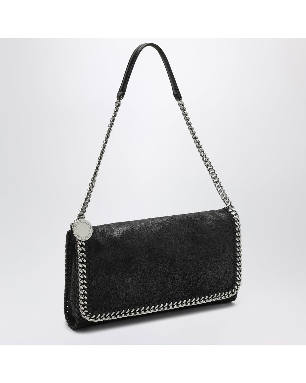 Stella McCartney Black Falabella Messenger Bag