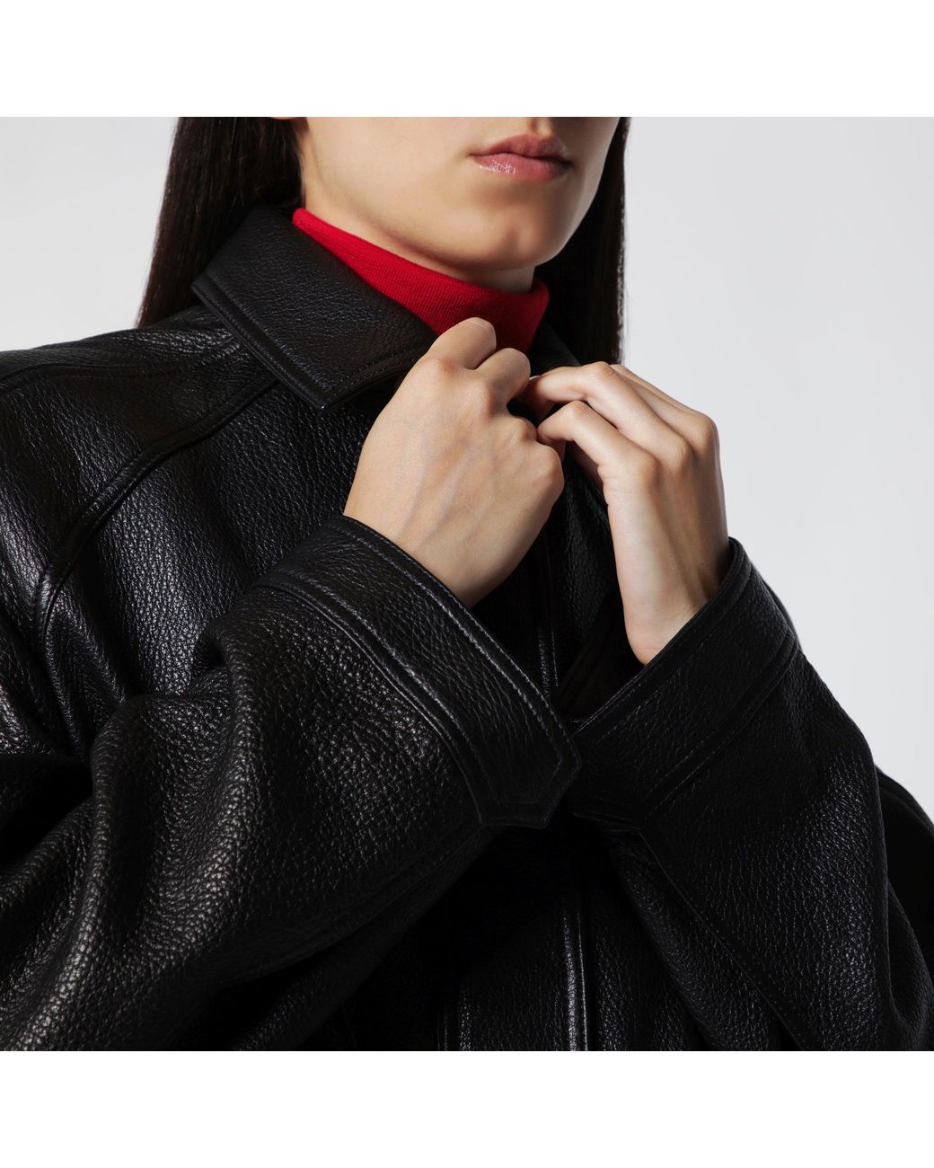 Rohe Black Mies Cigarette-Leg Trousers