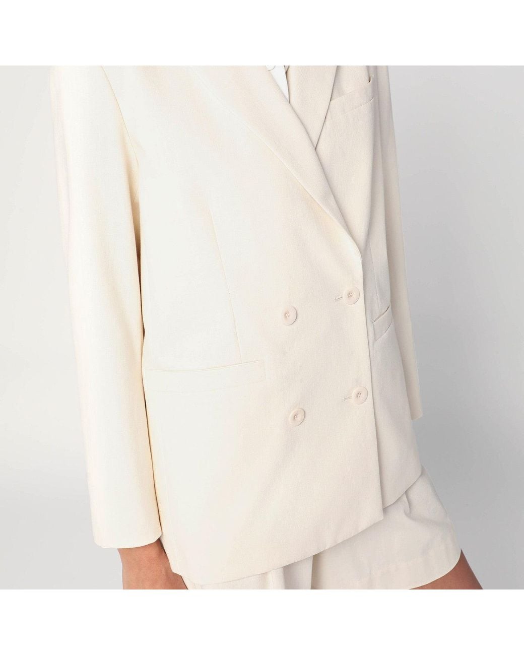 A.P.C. Natural Double-Breasted Jacket