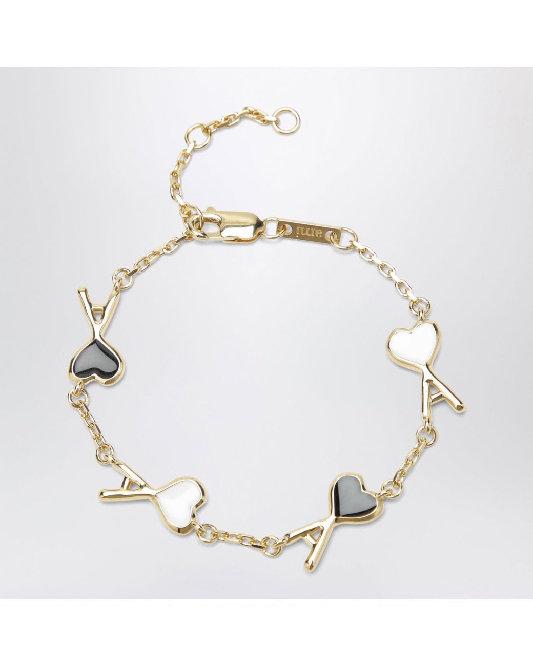 AMI Metallic Ami De Coeur Bracelet