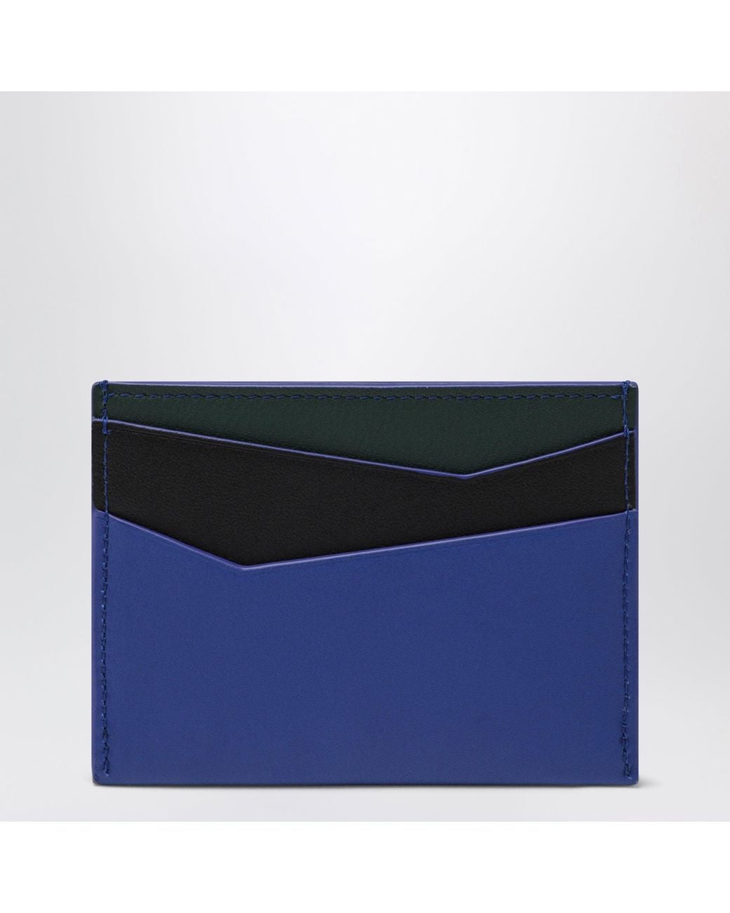 Loewe Blue Puzzle Card Holder for men