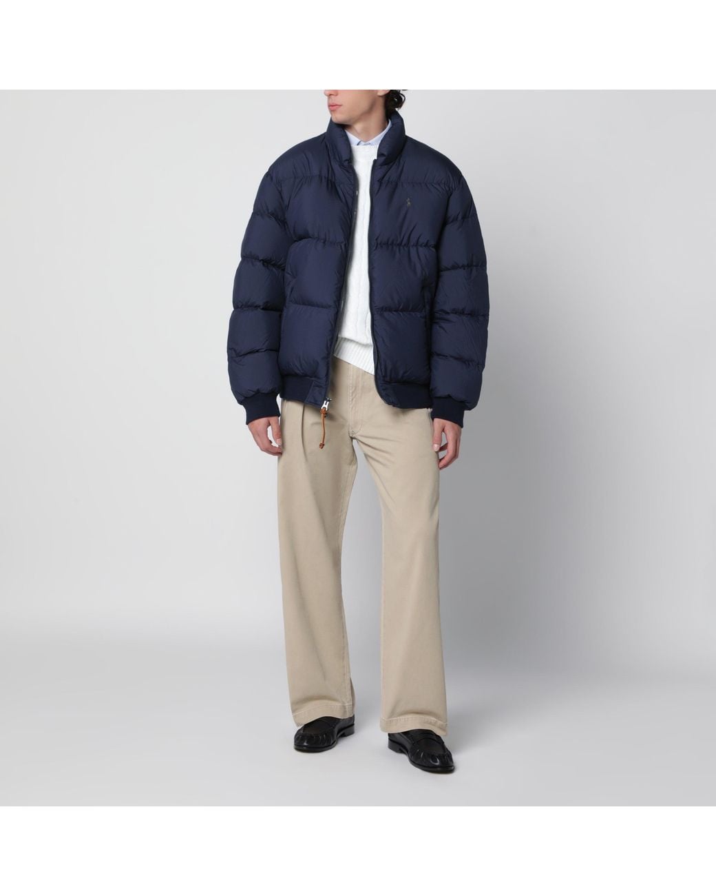 Polo Ralph Lauren Blue Wyoming Ripstop Down Jacket for men