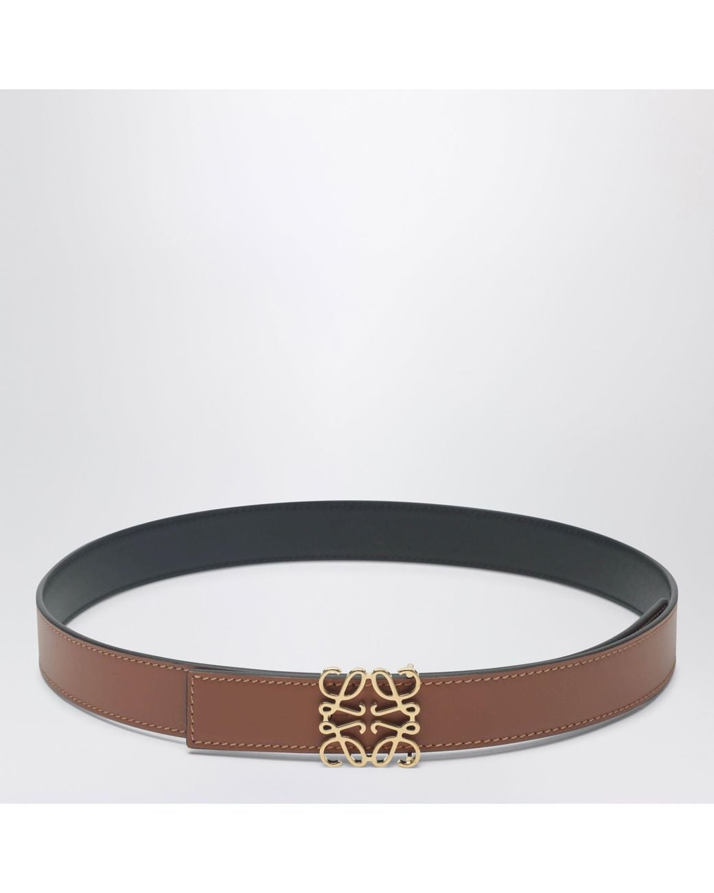 Loewe Brown Reversible/ Anagram Belt