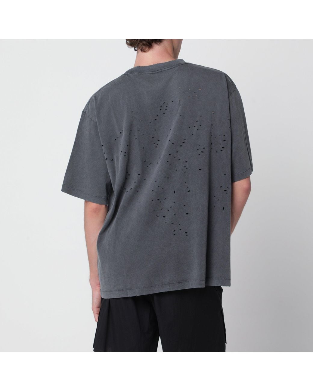 Satisfy Gray Aged Mothtech T-Shirt for men