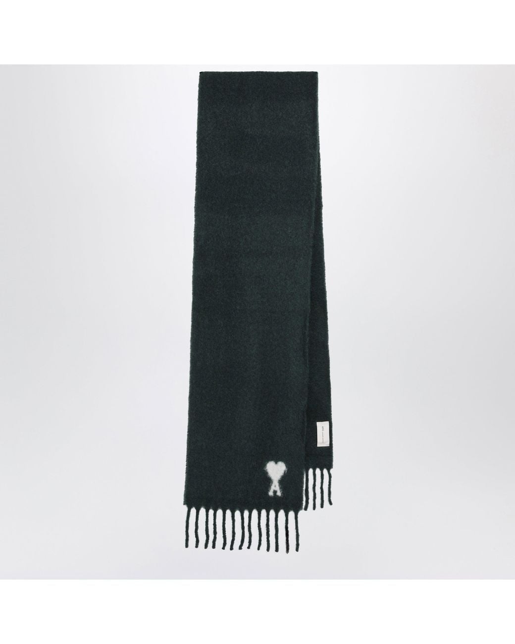 AMI Green Bottle Ami De Coeur Scarf for men