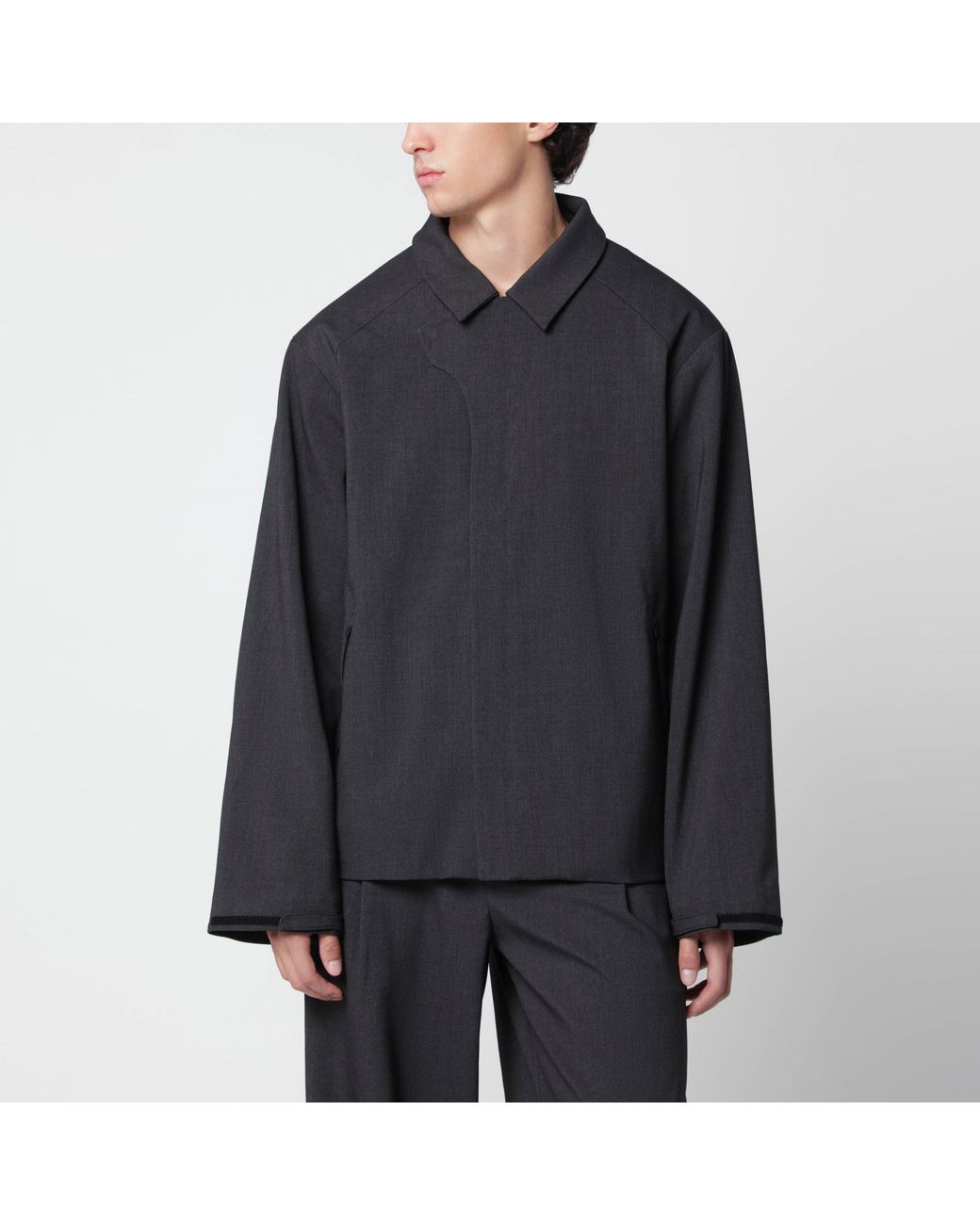 Hiking Patrol Black Dark Shirt Jacket for men