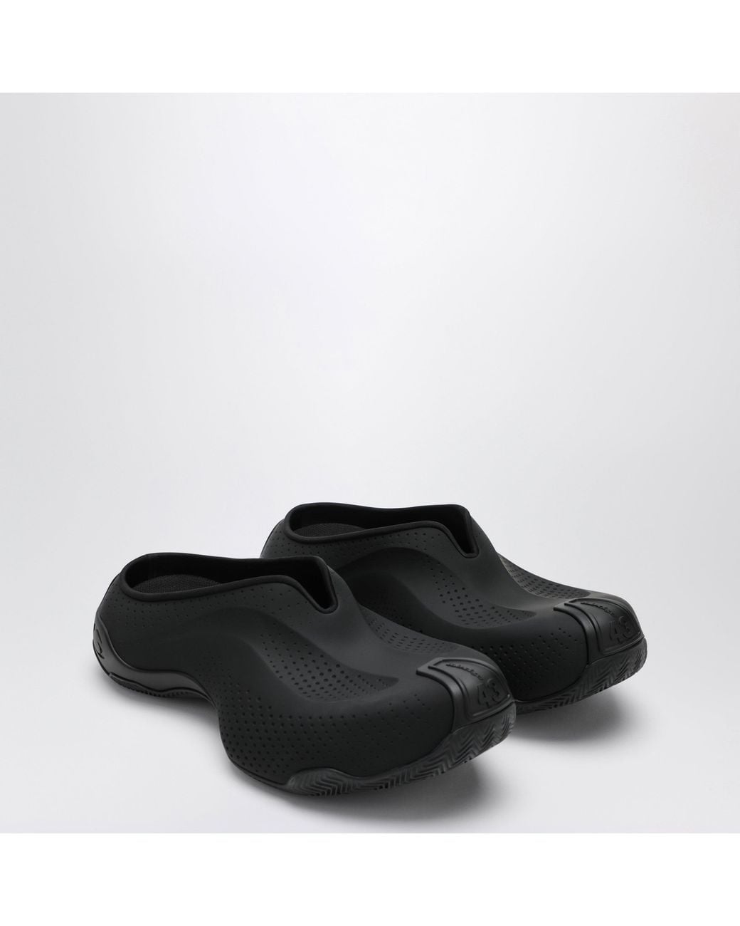 Balenciaga Black Basketball Mule Sneakers for men