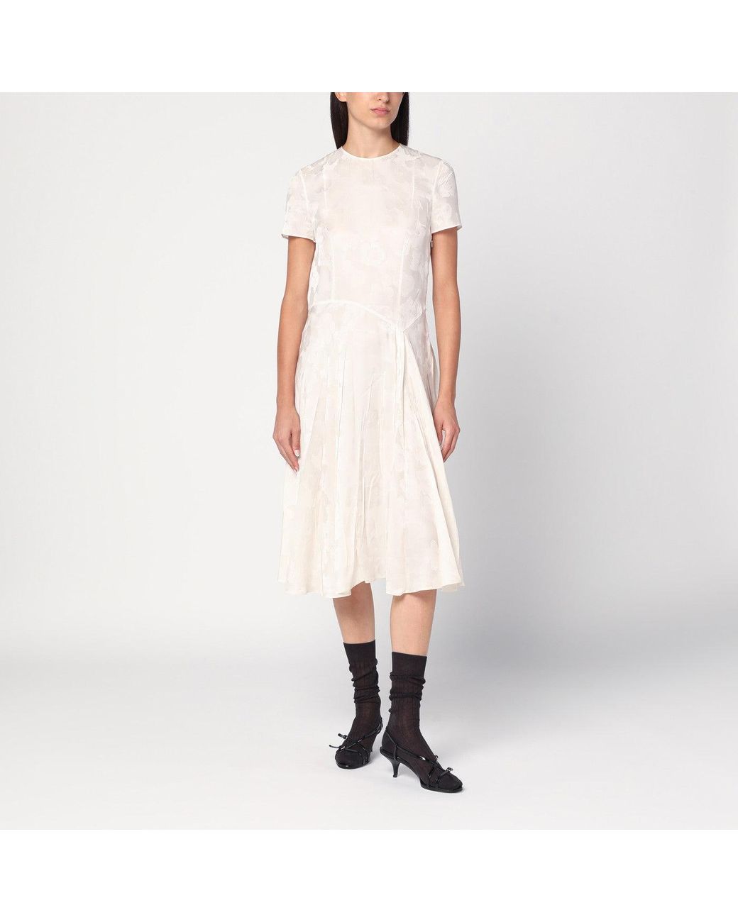 Prada White Ivory Dress