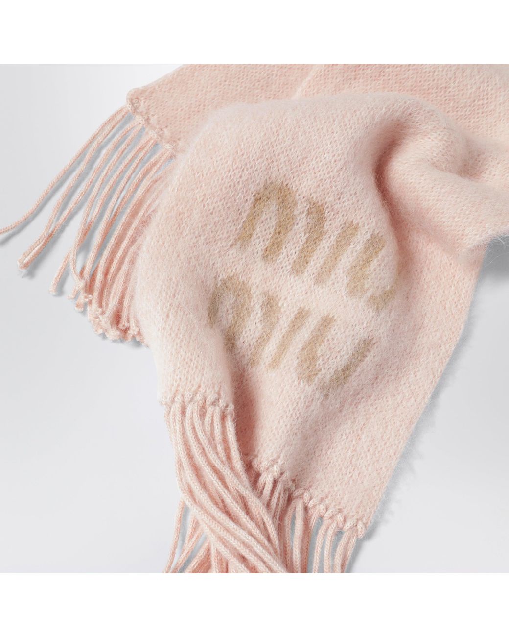 Sciarpa di Miu Miu in Pink