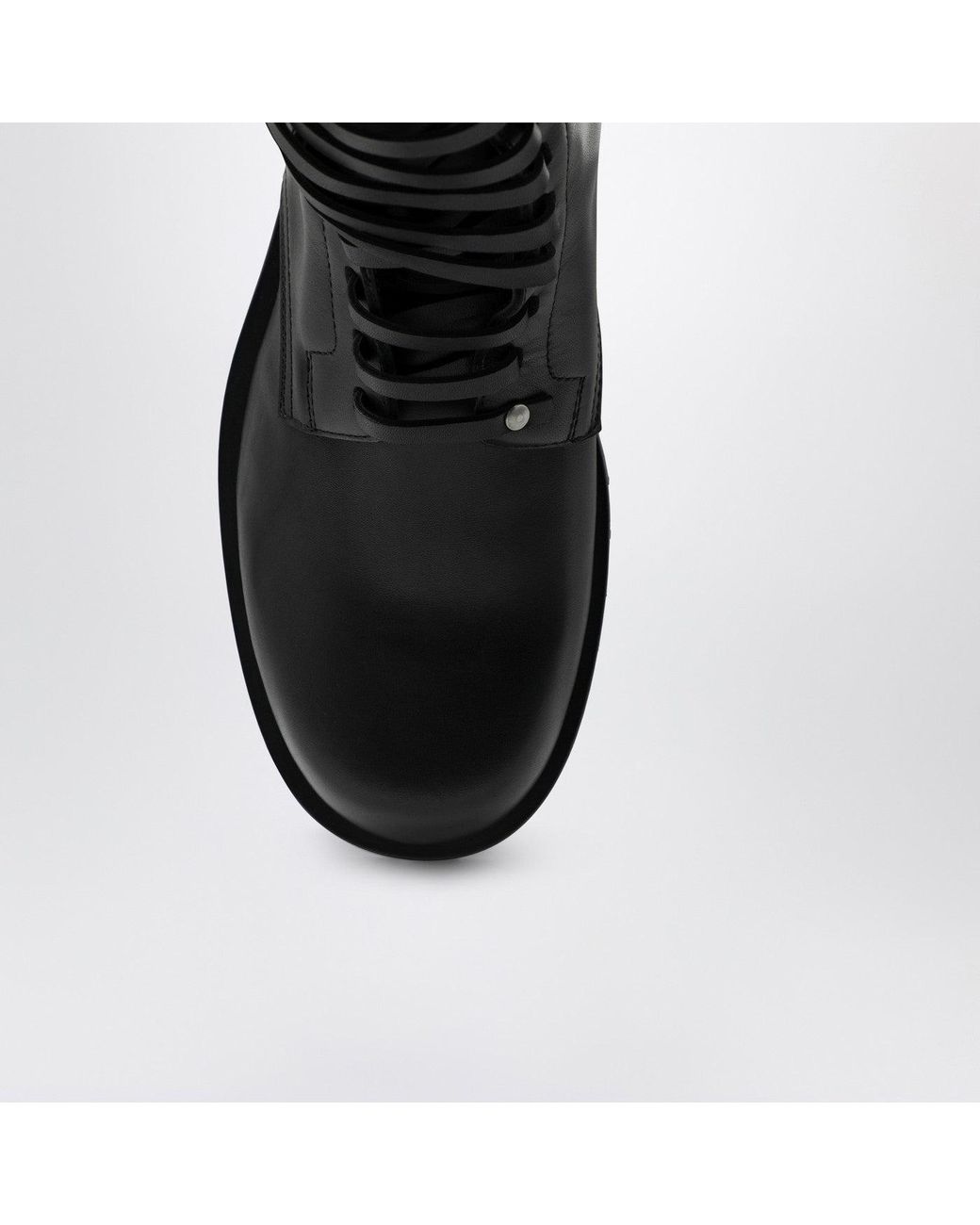 DURAZZI MILANO Black Combat Boots