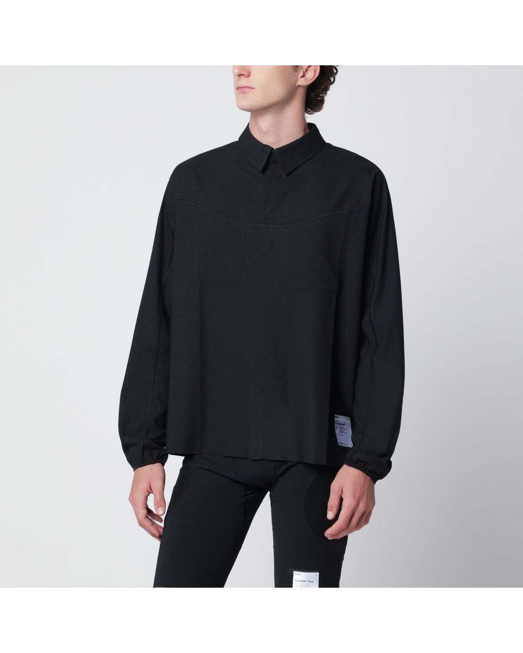 Satisfy Black Ambientwarp River Shirt for men