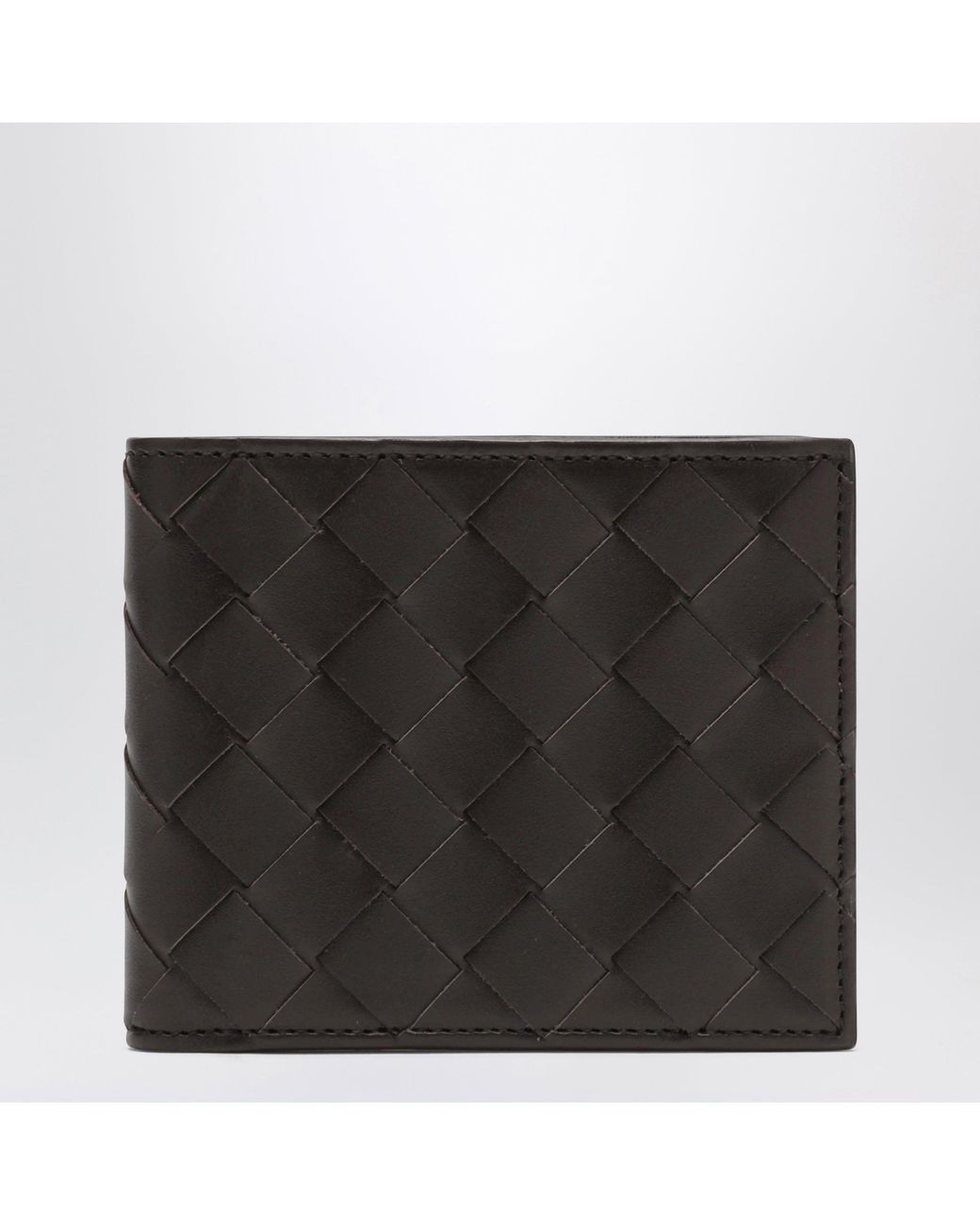 Bottega Veneta Black Fondant Intrecciato Wallet for men
