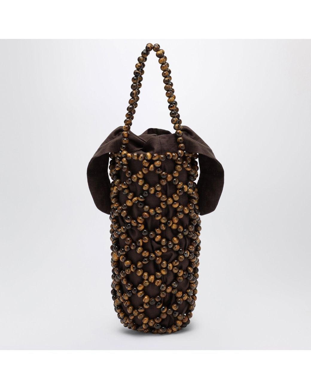 Cordera Black Beaded Handbag