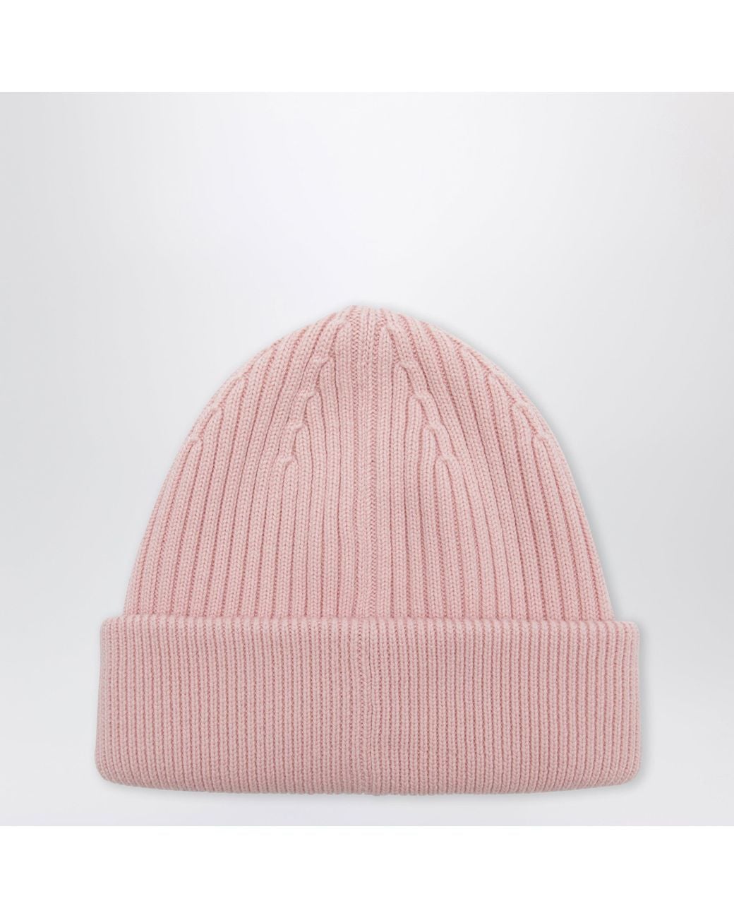 Loewe Pink Wool Beanie With Embroidered Logo