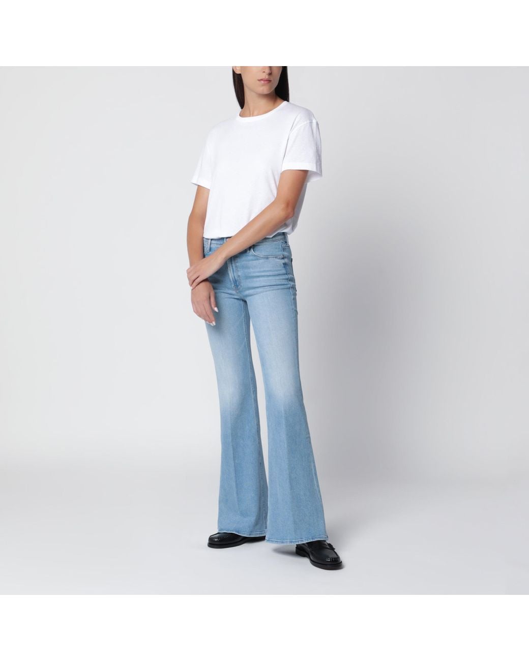 Mother Blue The Doozy Flared Trousers