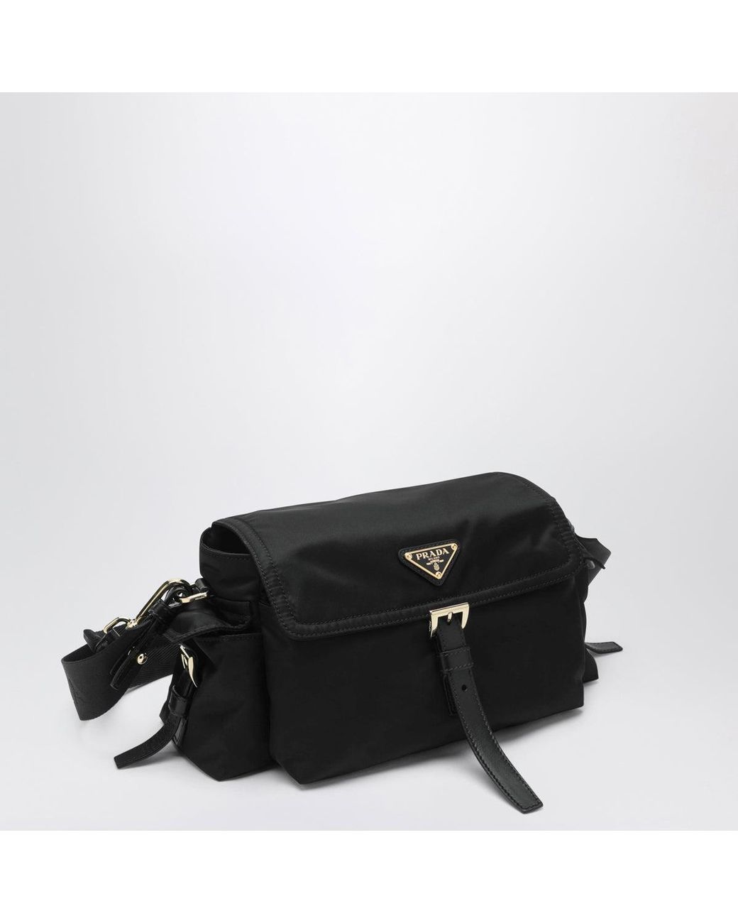 Prada Black Explore Medium Renylon Bag