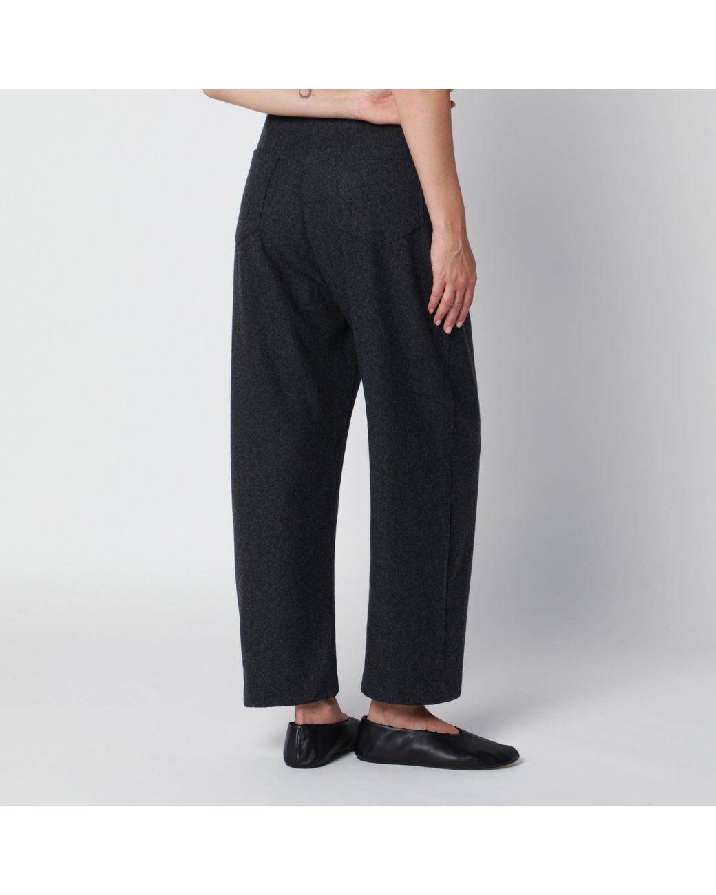Source Unknown Black Roanna Dark Trousers
