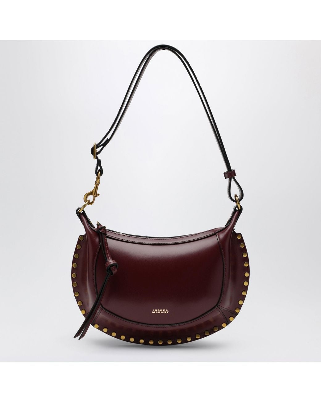 Isabel Marant Purple Oskan Moon Shoulder Bag