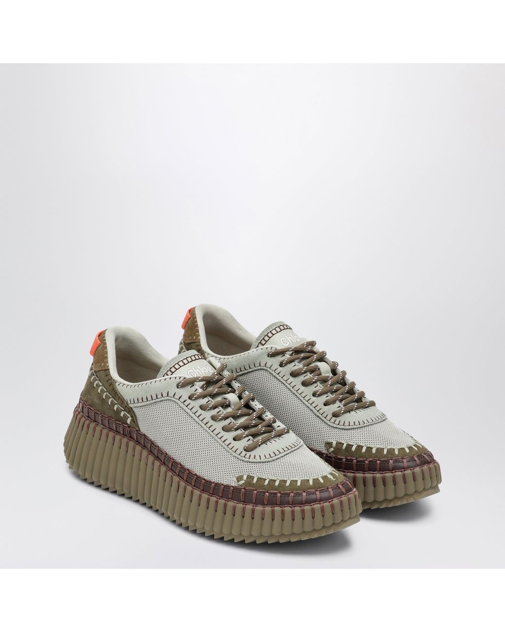 Chloé Green Nama Sneaker