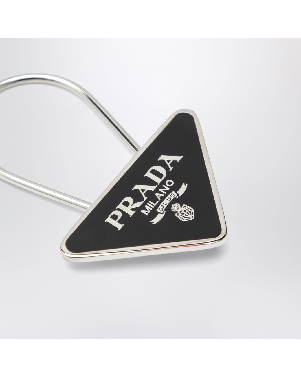 Prada Black Keyring for men