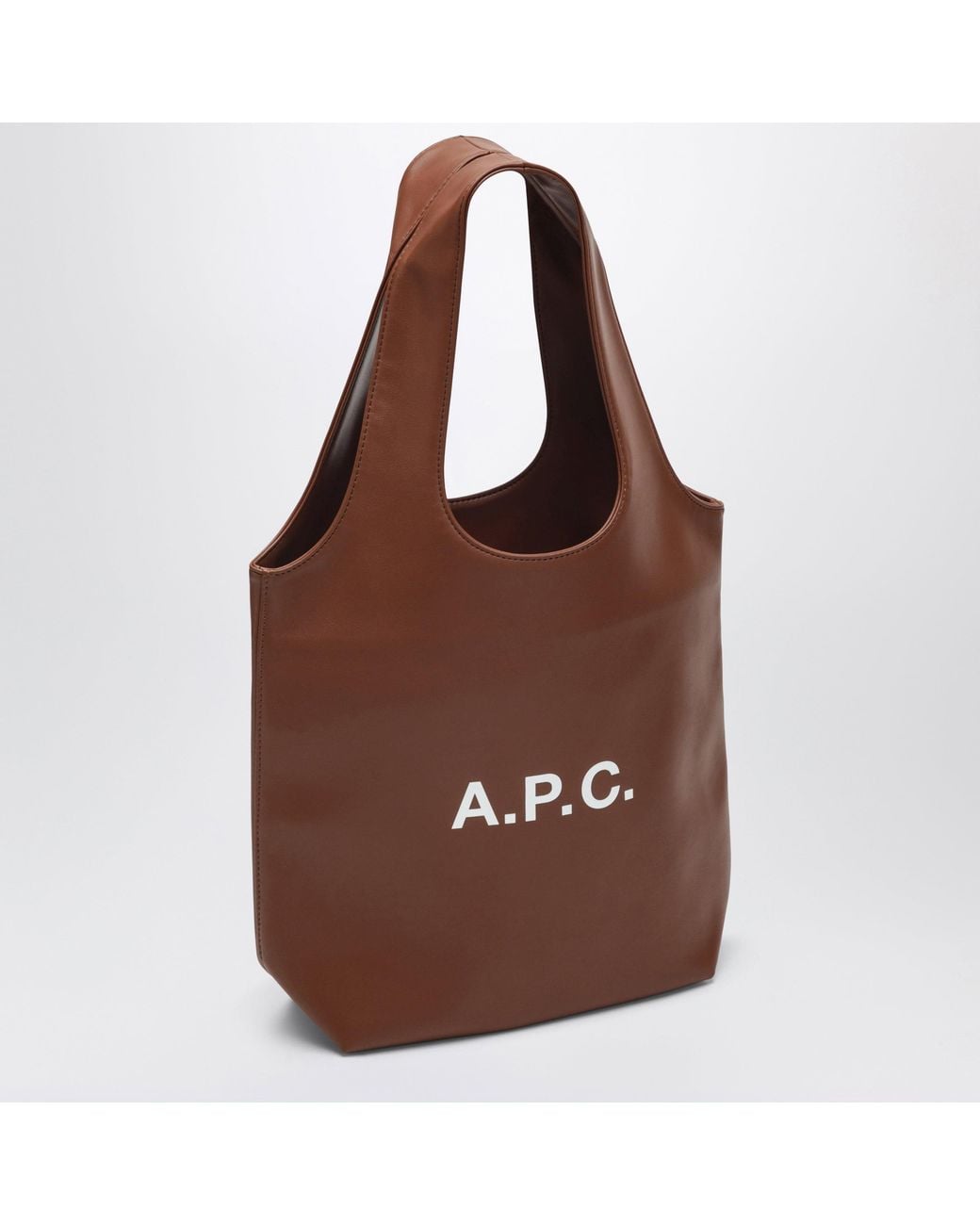 A.P.C. Brown Hazelnut Ninon Small Bag
