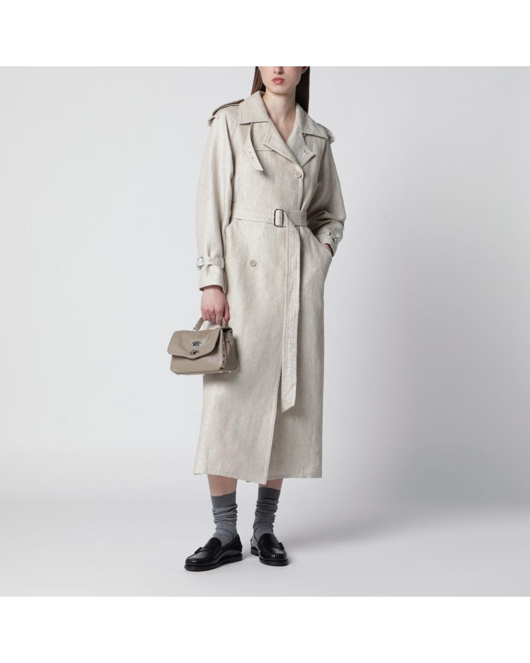 Zanellato Natural Mini Postina Leather Bag
