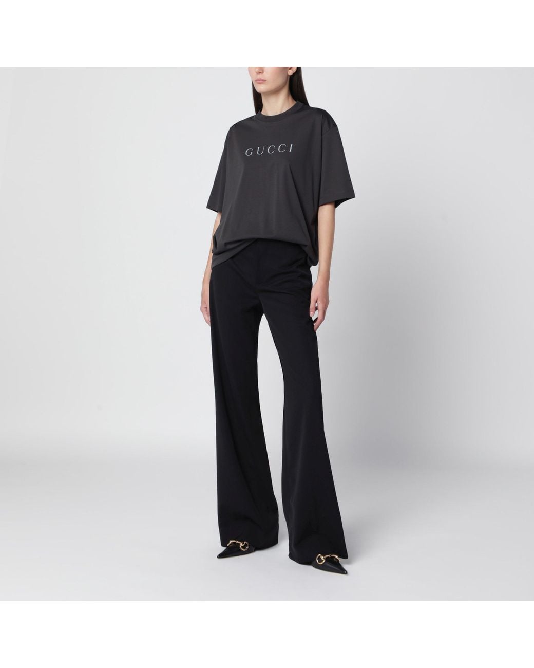 Gucci Black Crew-Neck T-Shirt