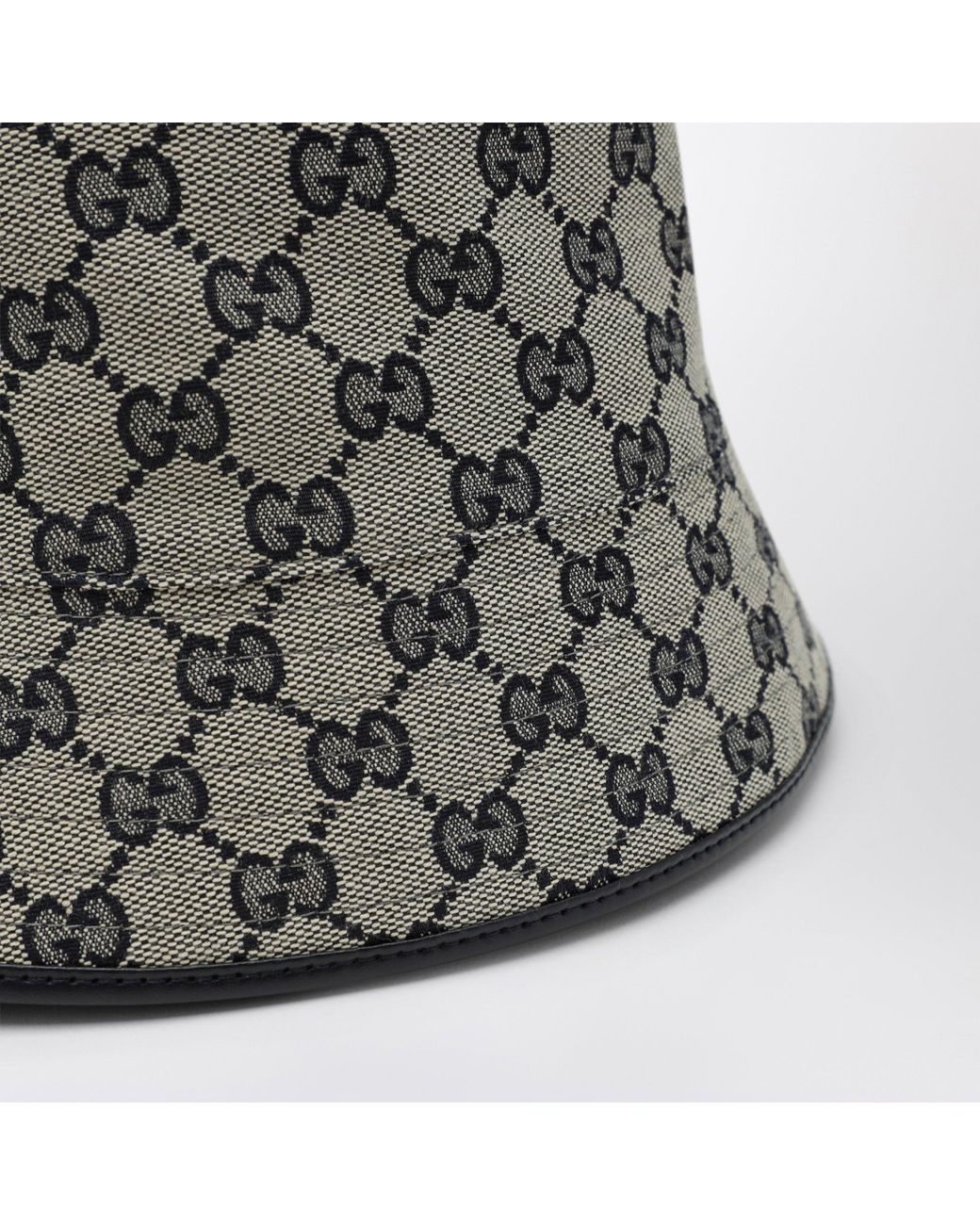 Gucci Gray Gg Bucket Hat