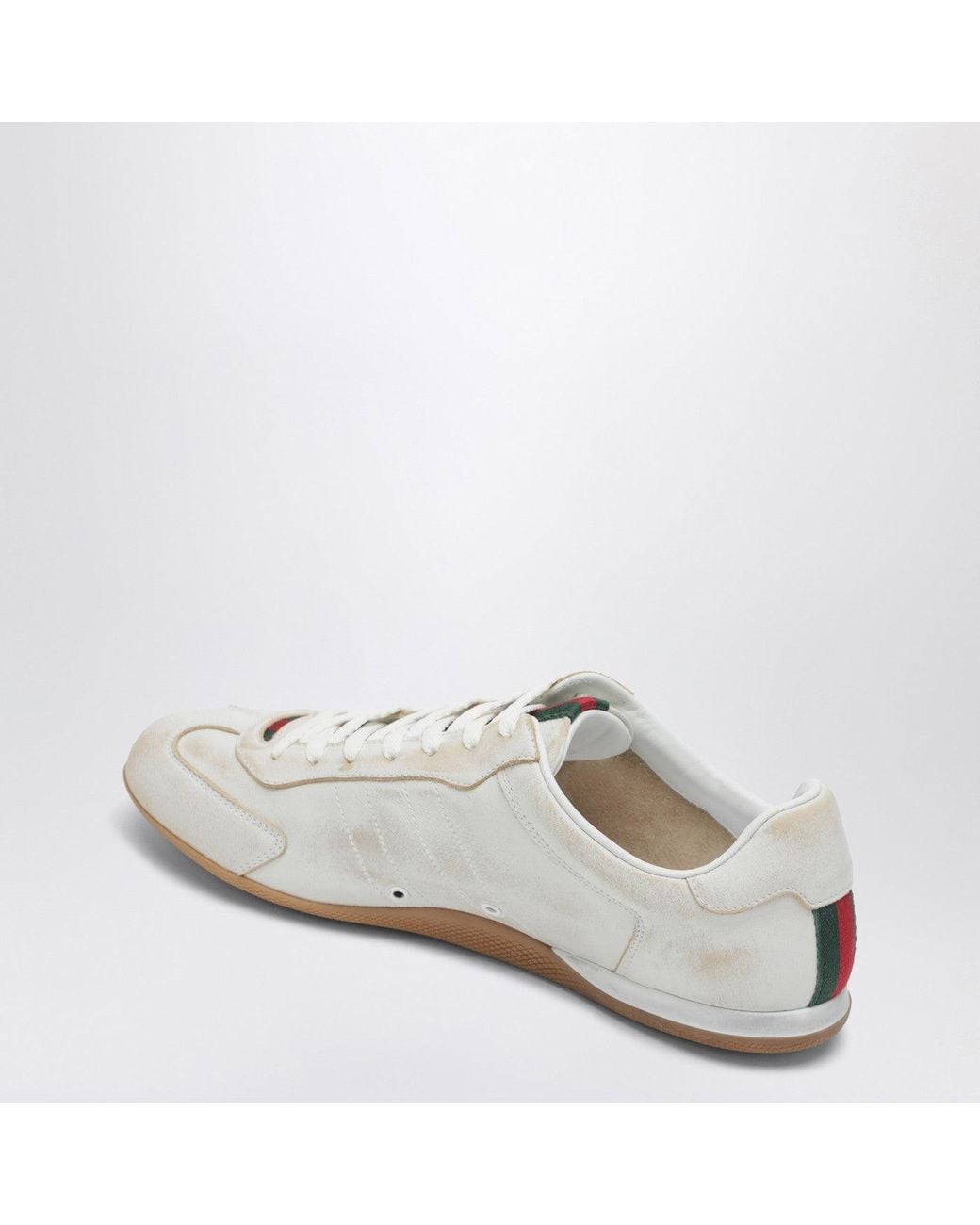 Gucci White Shift Sneaker