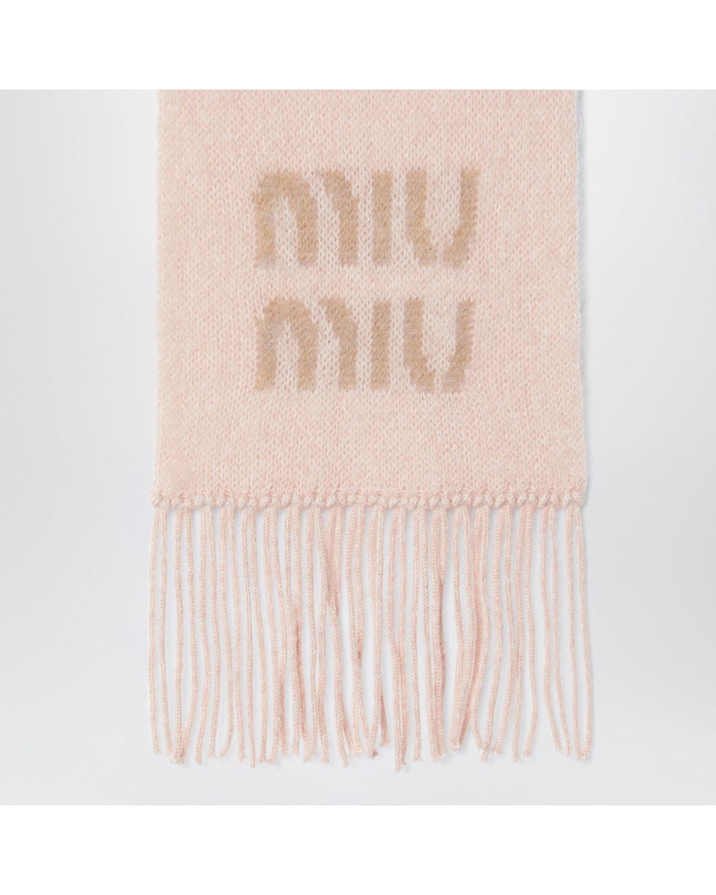 Sciarpa di Miu Miu in Pink