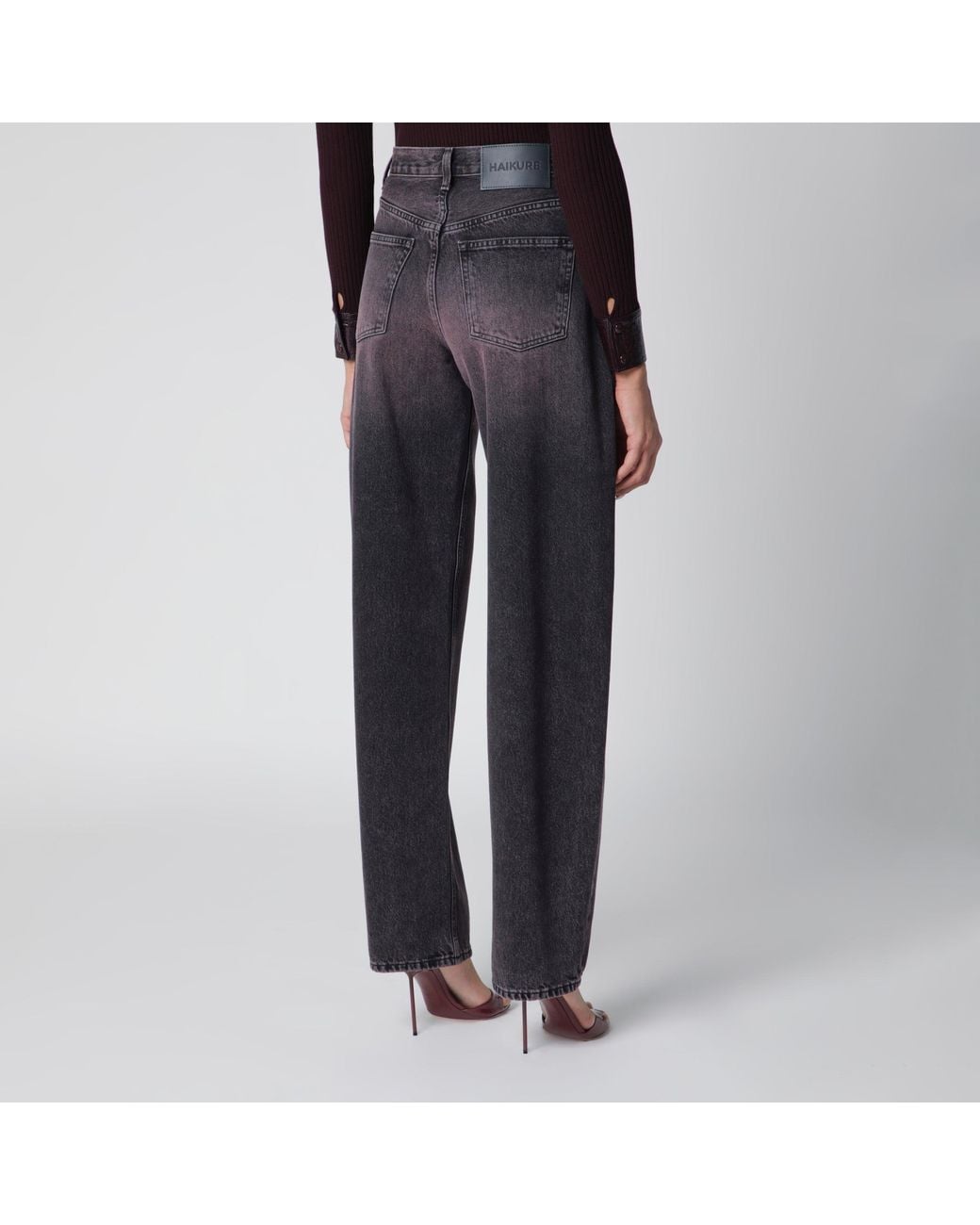 Haikure Purple Washed- Denim Jeans