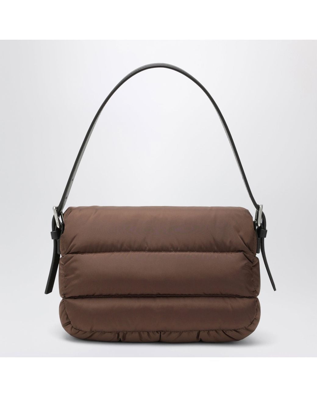 Moncler Brown Caradoc Nylon Shoulder Bag