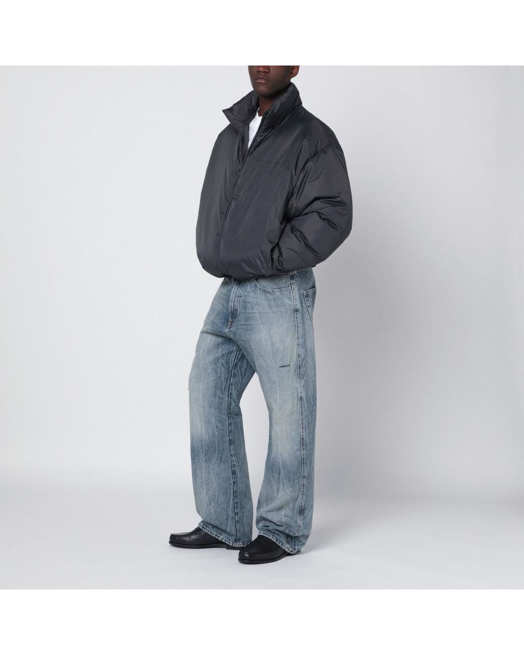 Fear Of God Black Padded Ripstop Nylon Jacket for men