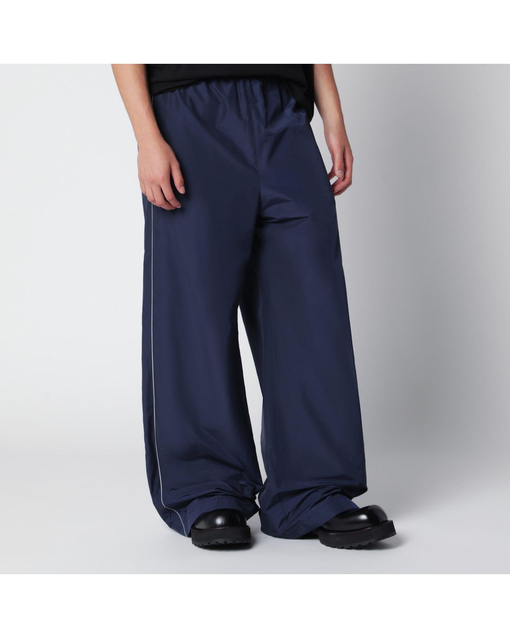 Balenciaga Blue Bodies Track Pants for men