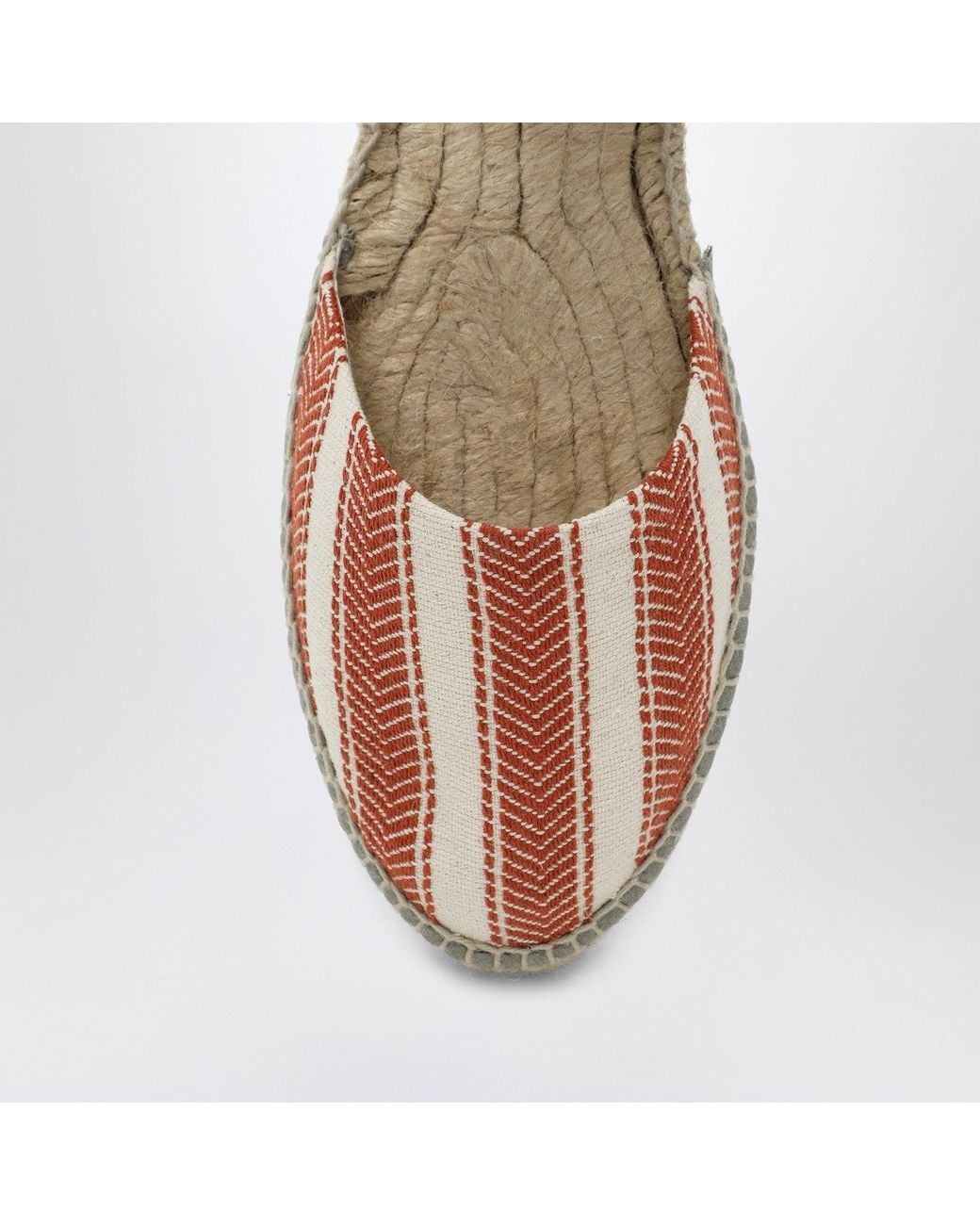 Manebí Multicolor Low Espadrilles Ivory/terracotta