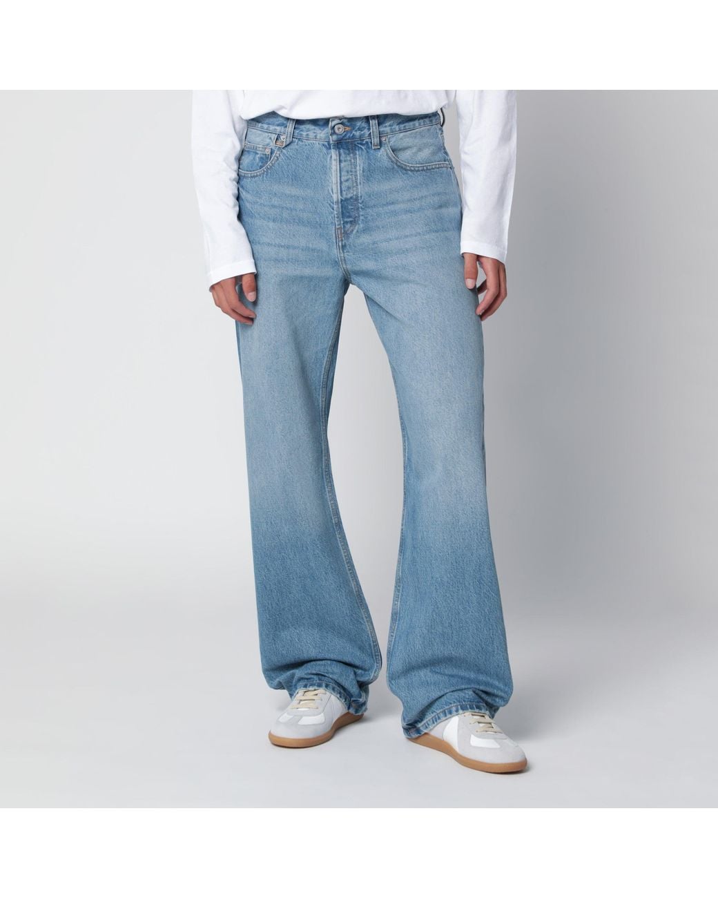 Jacquemus Blue Straight-Leg Jeans for men