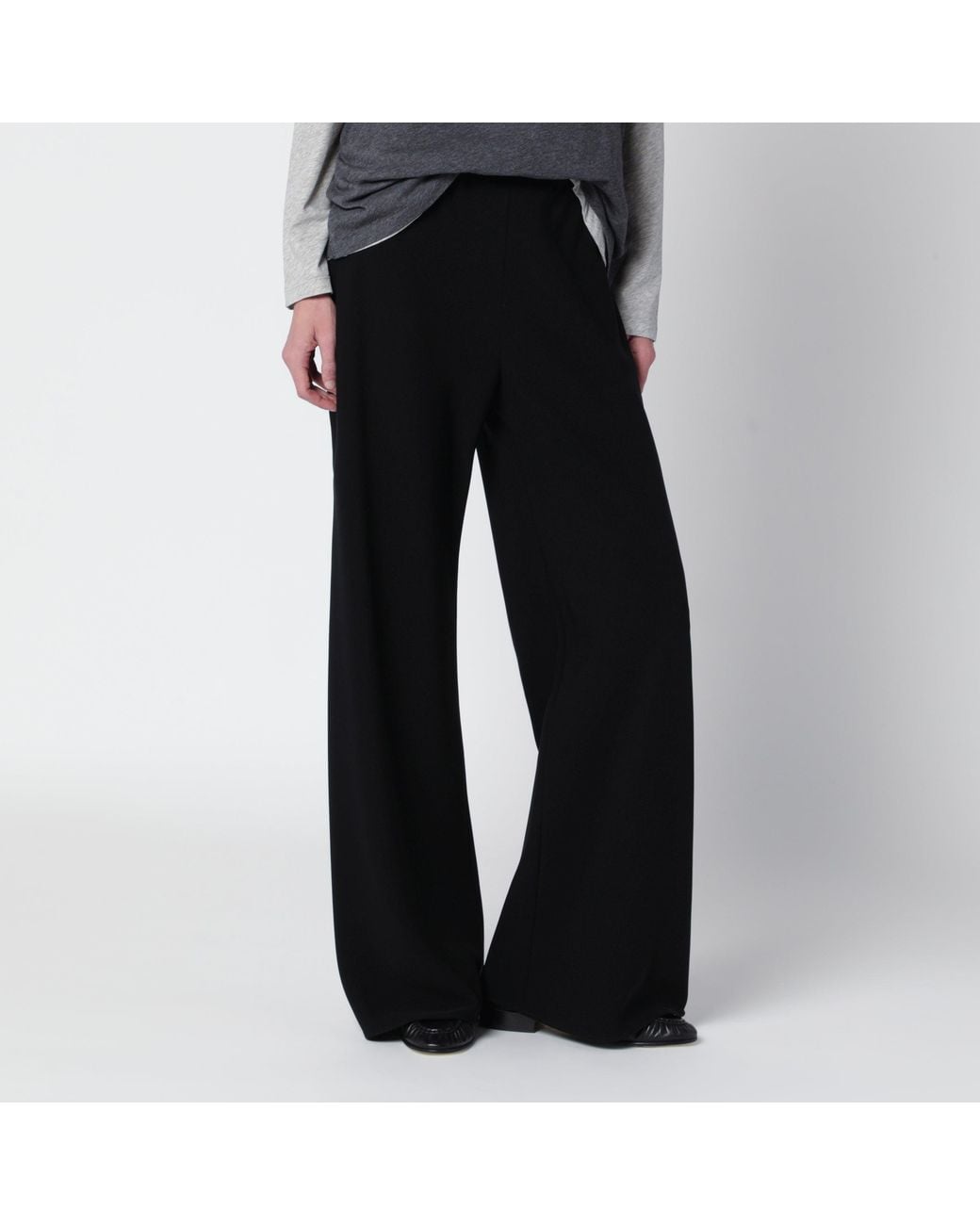 The Row Black Gala Trousers